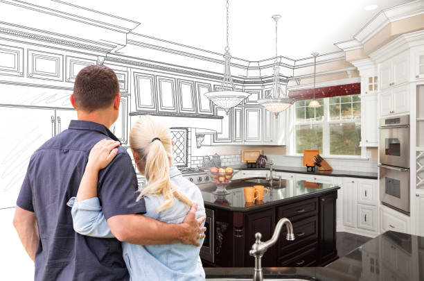 Professional Cabinet Refacing technician working in Georgetown, OH